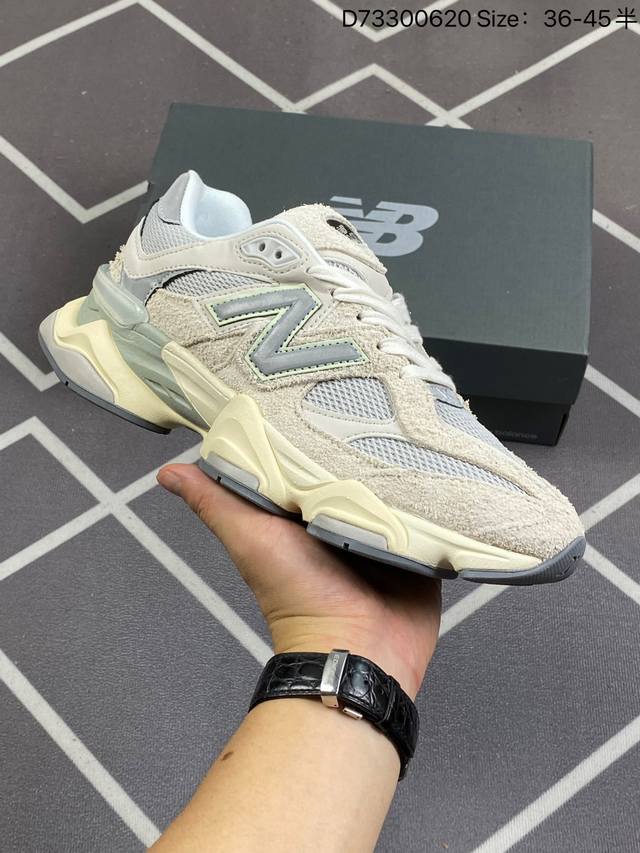 真标 Nb 新百伦 New Balance Nb9060小象蹄男女款9060舒适百搭老爹鞋。全新 9060 款式将经典风格与现代设计融合到日常多功能性中。 90