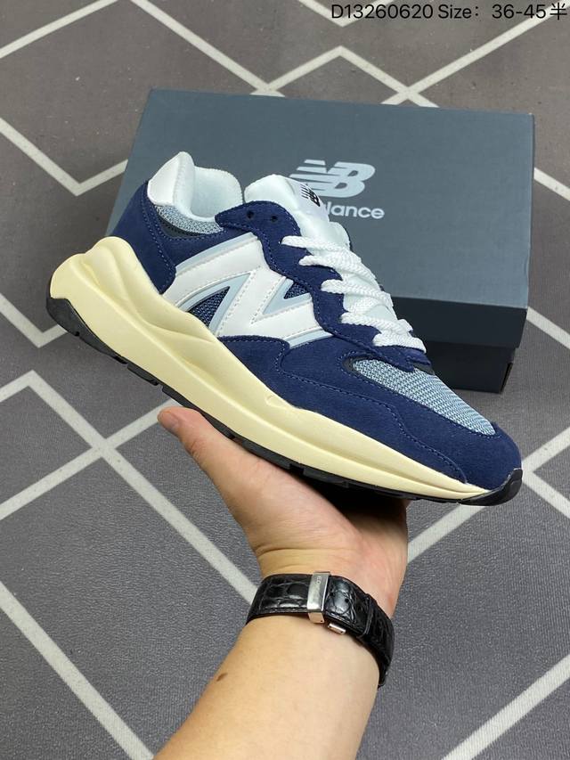 Newbalance 新百伦 Nb5740 运动鞋厚底增高男女鞋5740系列舒适轻便简约百搭休闲鞋，57 40运动鞋为爱舒适又追求时尚的人士而设计，采用抢眼的8