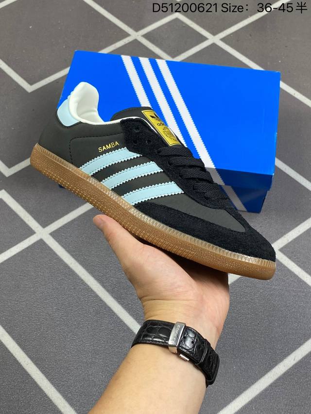 阿迪达斯adidas Samba Og 低帮白棕复古休闲板鞋id0493 If1811 D5 0621 Szie：36-45半