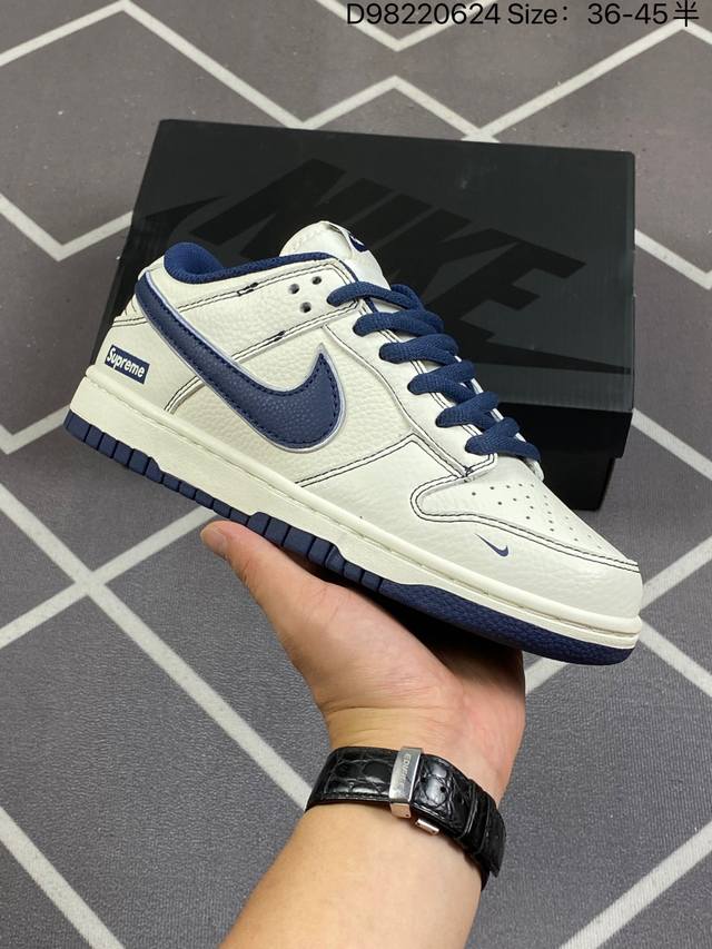 Nk Dunk Low Retro “Diy高端定制” 低帮休闲运动板鞋 原装头层材料 用料绝不含糊 独家版型蒸餾加工帶來的是更好的视觉和脚感体验 清洁度 电绣