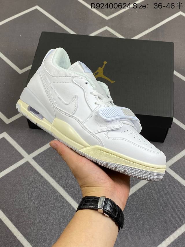 公司级耐克nike Air Jordan Legacy 312 Low”White Pine Green“乔丹最强三合一混合版本低帮文化休闲运动篮球鞋 货号:H