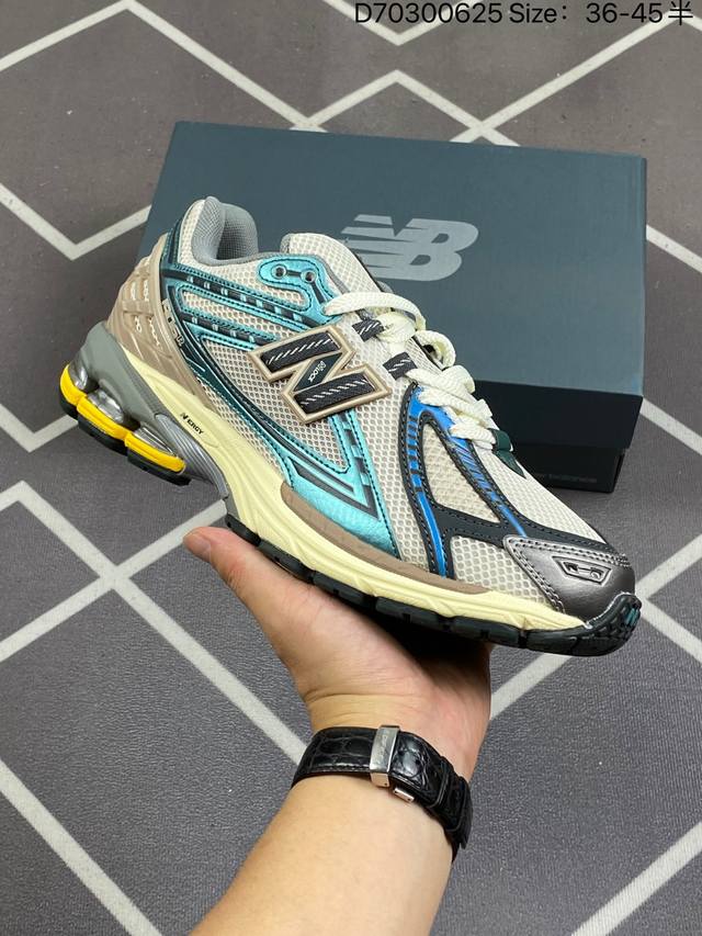 New Balance M 6系列 复古单品宝藏老爹鞋款 复古元素叠加 质感超级棒 楦版型材料细节做工精细 作为nb最经典的档案鞋型之一 与2002一样， 6有