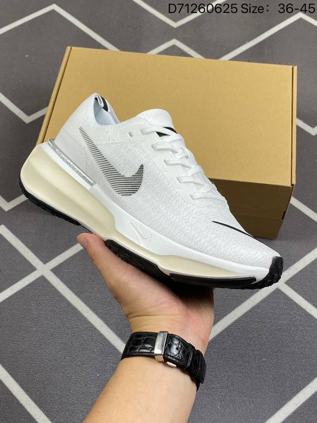 耐克 Nike Zoomx Invincible Run Fk 3 机能风格运动鞋 厚底增高老爹鞋。最新一代的invincible 第三代来了！首先鞋面采用的是