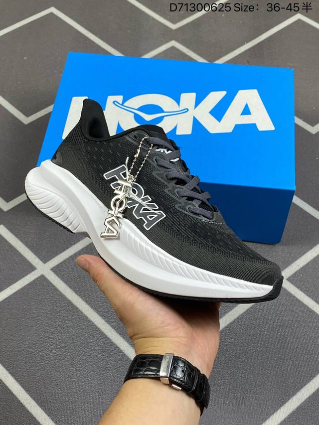 公司级小红书推荐hoka W Mach 6全新配色 这个品牌来自于新西兰的毛利语，Hoka表示大地，One One表示飞越，连起来就是飞越地平线，One One