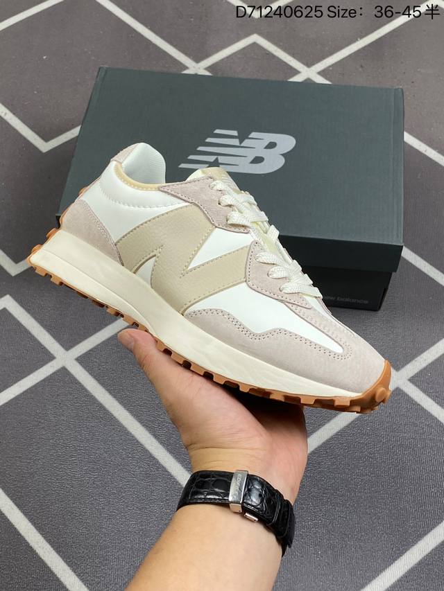 新百伦 New Balance Nb327系列 复古休闲运动慢跑鞋 Ws327Ra全新 New Balance 327 系列，以更纯粹的复古风格设计打造的全新造