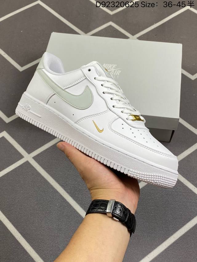 公司级 附赠送logo清洁刷 Af1耐克 Nike Air Force 1 ‘07 Low 空军一号厚底增高百搭休闲运动板鞋 原楦头原纸板 打造纯正空军版型，专