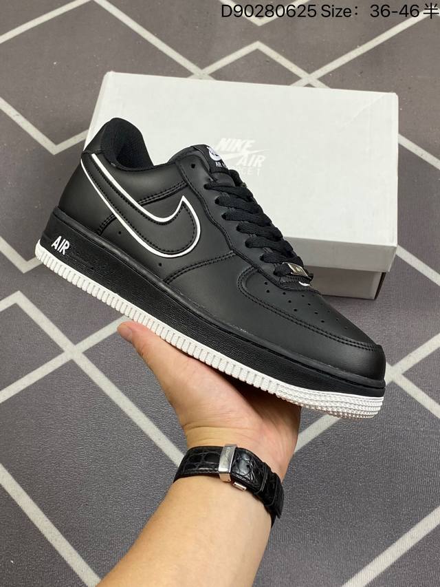 Af1耐克 Nike Air Force 1 ‘07 Low 空军一号厚底增高百搭休闲运动板鞋 原楦头原纸板 打造纯正空军版型，专注外贸渠道 全掌内置蜂窝气垫