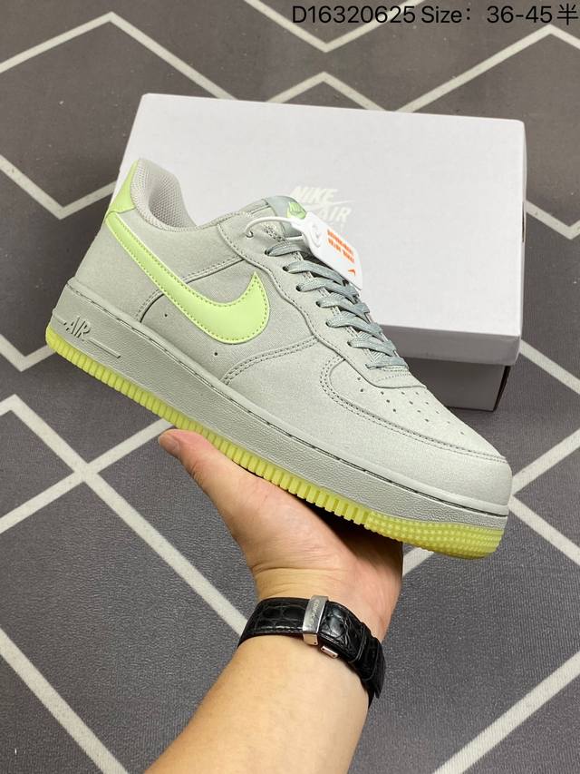 公司级 Af1耐克 Nike Air Force 1 ‘07 Low 空军一号 厚底增高百搭运动板鞋 原楦头原纸板 打造纯正空军版型，专注外贸渠道 全掌内置蜂窝