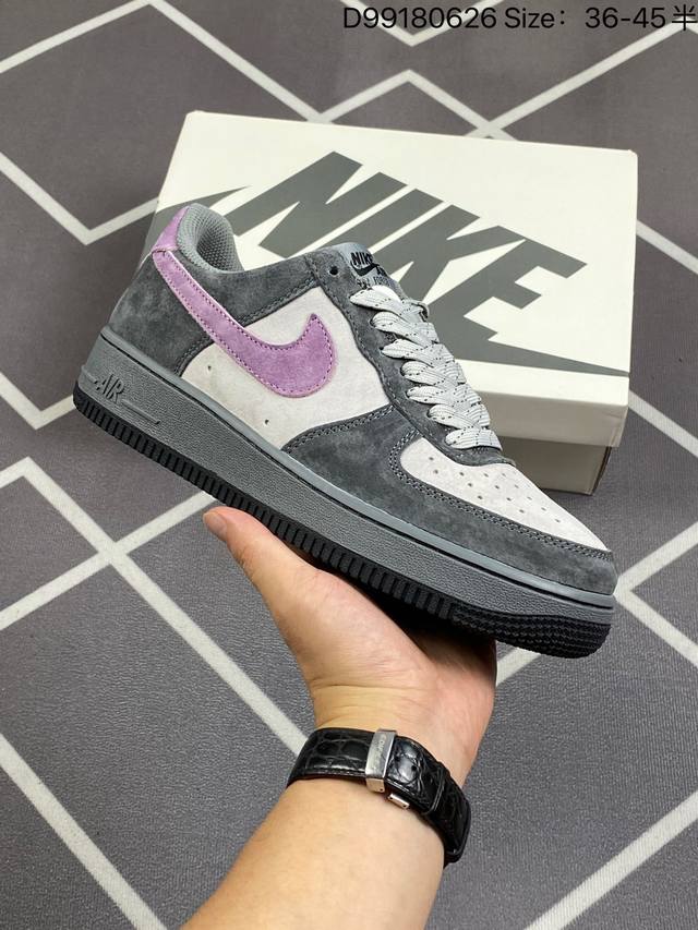 Af1耐克 Nike Air Force 1 ‘07 Low 空军一号厚底增高百搭休闲运动板鞋 原楦头原纸板 打造纯正空军版型，专注外贸渠道 全掌内置蜂窝气垫