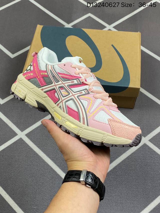 Asics 亚瑟士 Gel-Kahana 8 男女鞋越野跑步鞋抓地稳定运动鞋缓震耐磨跑鞋。Gel-Kahana系列为实用级越野跑鞋，融合机能和户外潮流强势回归，