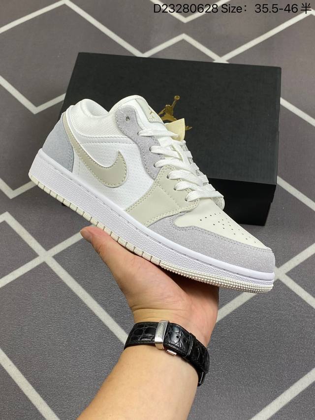 Wmns Air Jordan 1 Low 一代低帮经典复古文化休闲运动篮球鞋 货号:Dc0774-113 尺码:35.5 36 36.5 37.5 38 38