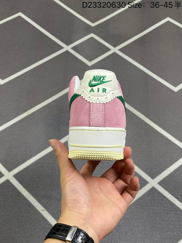 公司级 Af1耐克 Nike Air Force 1 ‘07 Low 空军一号 厚底增高百搭运动板鞋 原楦头原纸板 打造纯正空军版型，专注外贸渠道 全掌内置蜂窝