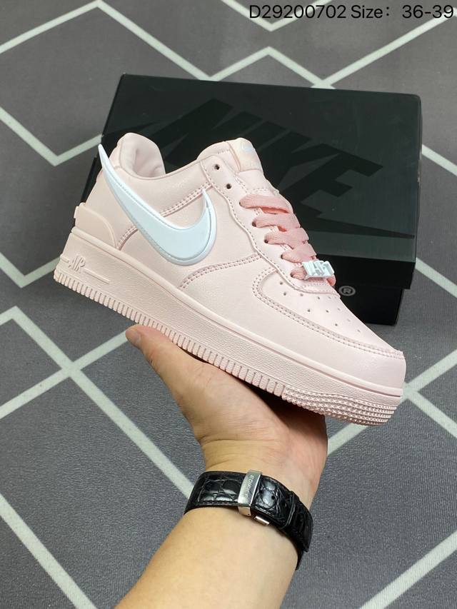 新品上市 Ambush X Nk Air Force 1‘07 Low ”Phantom“ 联名款 空军一号低帮休闲板鞋 Dv3464-017 #鞋款鞋身以及内