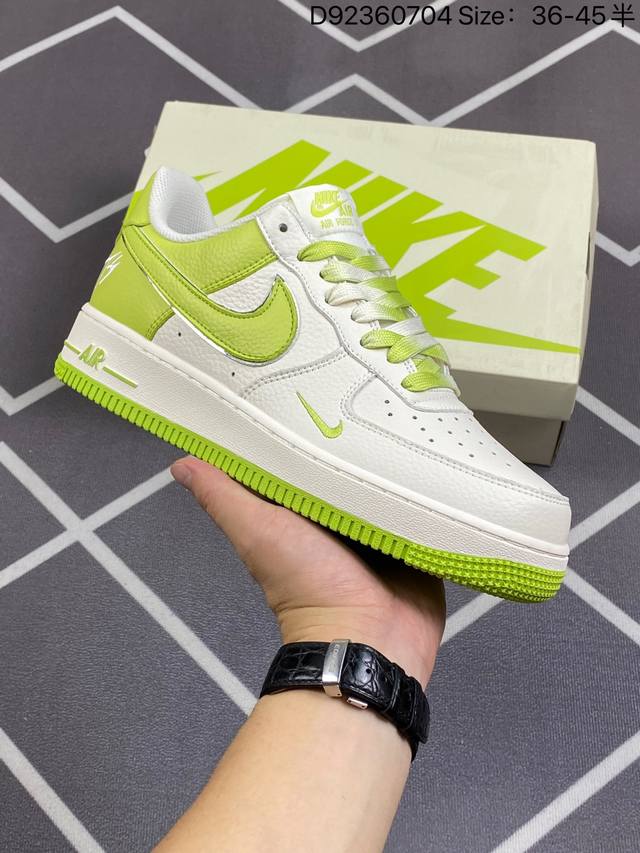 公司级nike Air Force 1 Low 07 原楦头原纸板 打造纯正低帮空军版型 专注外贸渠道 全掌内置蜂窝气垫 原盒配件 原厂中底钢印、拉帮完美 官方