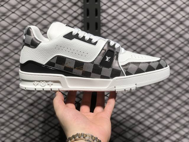 Gd广顶 Louis Vuitton Trainer Lv路易威登时装走秀运动时尚板鞋 外贸零售特供批次 2023全新纸板数据 印花高频效果碾压市面 市售天花板