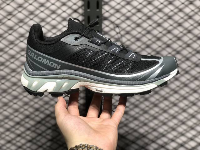 Salomon Xt-6 Ft萨洛蒙户外越野跑鞋 鞋面采用sensifit贴合技术 全方位贴合包裹脚型 鞋跟部鞋底牵引设计 提供强大的抓地性能 更适应野外崎岖不