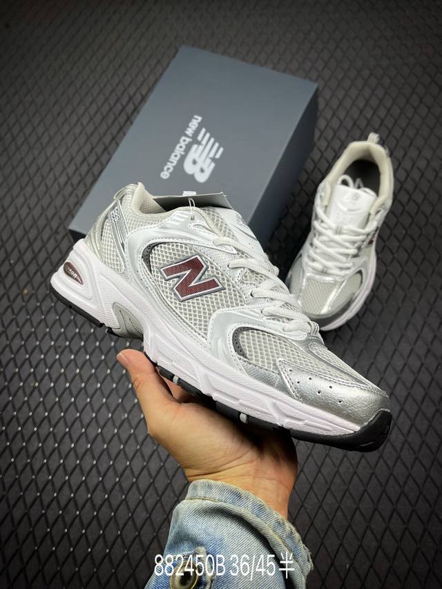 真标 新百伦 Nb530 New Balance 530 复跑古鞋nb530这鞋双确实是nb家经复典古款式之一，以全科新技诠释，成打功造530鞋款。鞋面保在持5