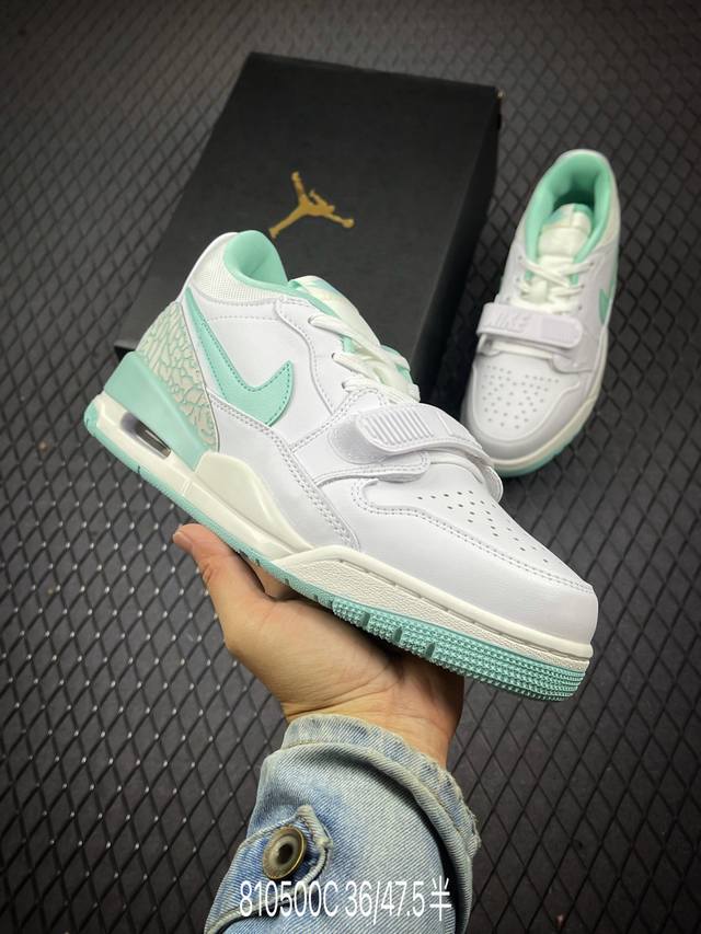 公司级耐克nike Air Jordan Legacy 312 Low”White Pine Green“乔丹最强三合一混合版本低帮文化休闲运动篮球鞋 货号:H