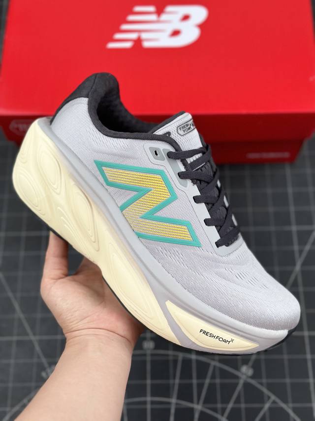 New Balance Nb Mmorc Fresh Foam X More Trail Se 新百伦nb 系列超轻量化低帮休闲运动慢跑鞋 采用超轻透气3D针织