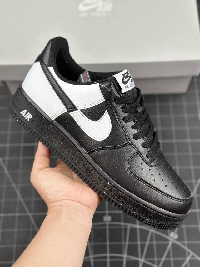 Nk Air Force 1'07 Low 黑白断勾 空军一号低帮休闲板鞋 原装级别 原楦头原纸板 打造纯正空军版型专注外贸渠道 全掌内置蜂窝气垫 原盒配件 原