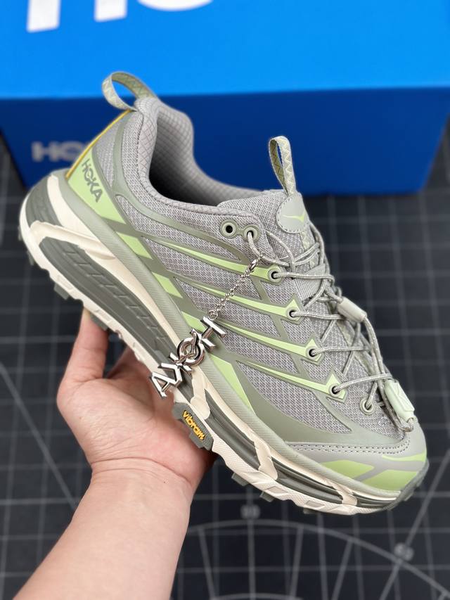 Hoka Mafate Speed 2 马法特二代超轻厚底轻量山地跑步鞋 #轻量化材料fresh Foam。超轻量中底全部用料过3C认证！ 滚动平衡科技减少33