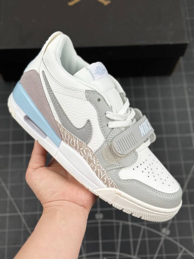 Air Jordan Legacy 312 Low Glacier Blue 低帮 海盐蓝 Aj312 乔丹312代 乔丹篮球鞋系列 号称 “最强三合一” 的a