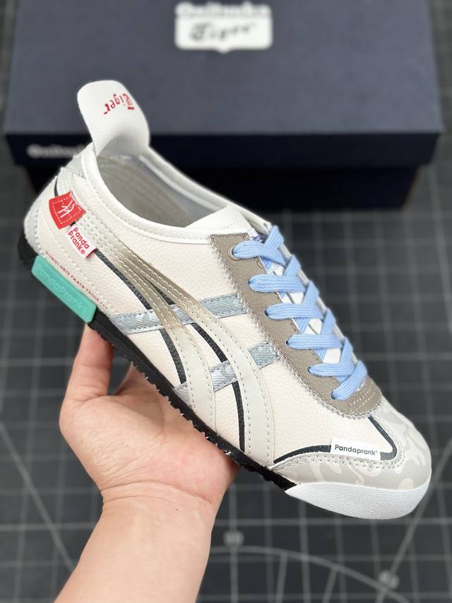 Onitsuka Tiger Mexico 66 鬼冢虎 龙年限定款 游龙则灵 蓉雪 米蓝男女同款低帮板鞋 该定制版球鞋选用原鞋款为onitsukaf Tige