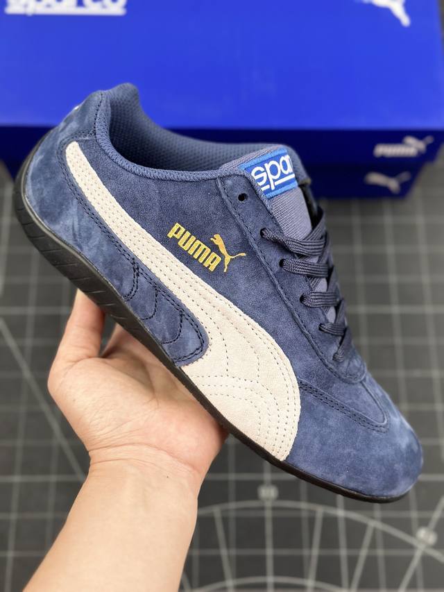 彪马 Puma Speedcat Og+ Sparco 防滑耐磨 休闲运动鞋 支持侧踏时的踏步工作 即使在健身房等使用环境中也能确保透气性 像吸盘一样的设计是为