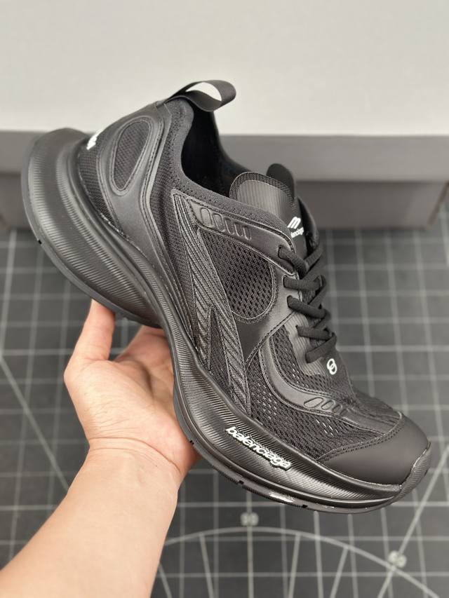 I8版 公司级法国高端奢侈品牌-巴黎世家balenciaga Track Trainers 3.0代复古野跑姥爹潮流百搭慢跑鞋 男女鞋配件防尘袋及附送鞋带，采用