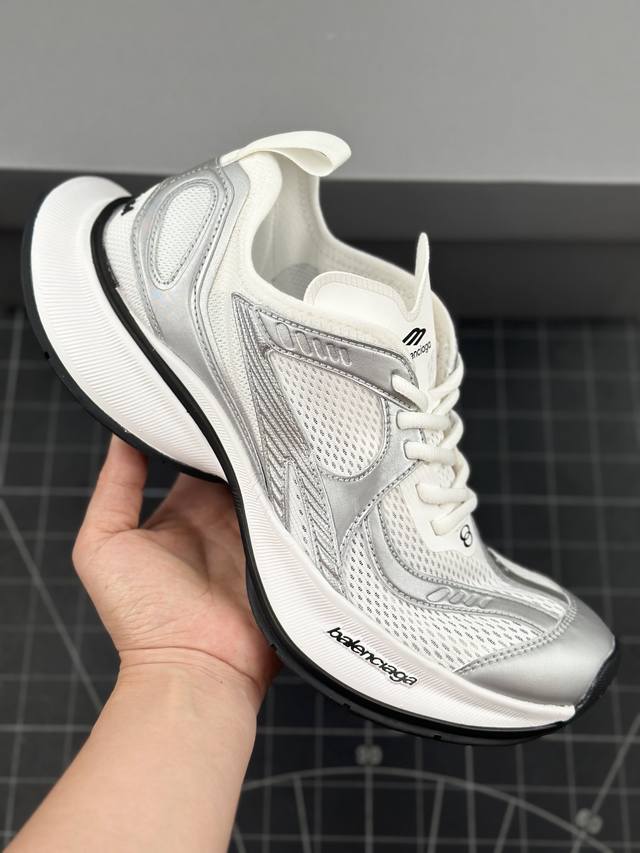 I8版 公司级法国高端奢侈品牌-巴黎世家balenciaga Track Trainers 3.0代复古野跑姥爹潮流百搭慢跑鞋 男女鞋配件防尘袋及附送鞋带，采用