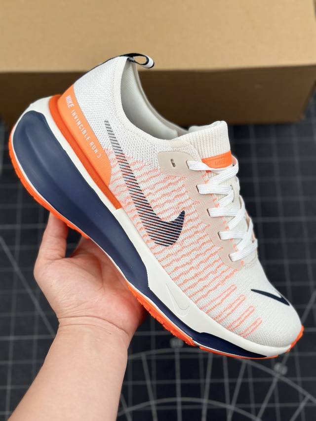 公司级耐克nike Zoomx Invincible Run Flyknit 3 Se”Ashen State Metallic“不可战胜3代系列轻量飞织低帮休