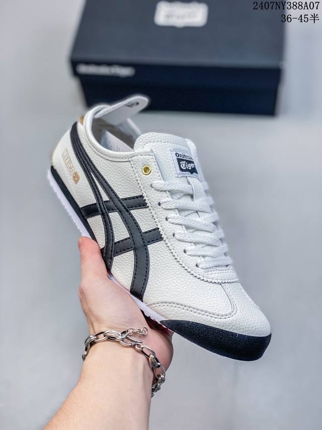 公司级onitsuka Tiger Nippon Made 鬼冢虎手工鞋系列 最高版本mexico 66 Deluxe メキシコ 66 デラックス独家！鞋底内置