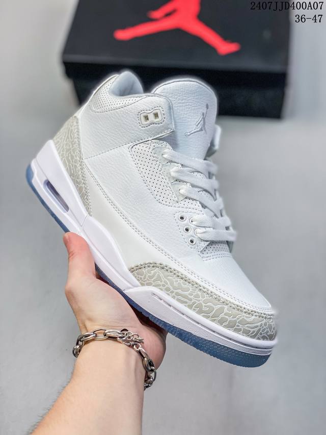 耐克 乔丹 Aj3 耐克 Nike Air Jordan 3 Retro Se 乔3 中帮复刻篮球鞋 乔丹3代 三代 男子运动鞋，作为 Aj 系列中广受认可的运