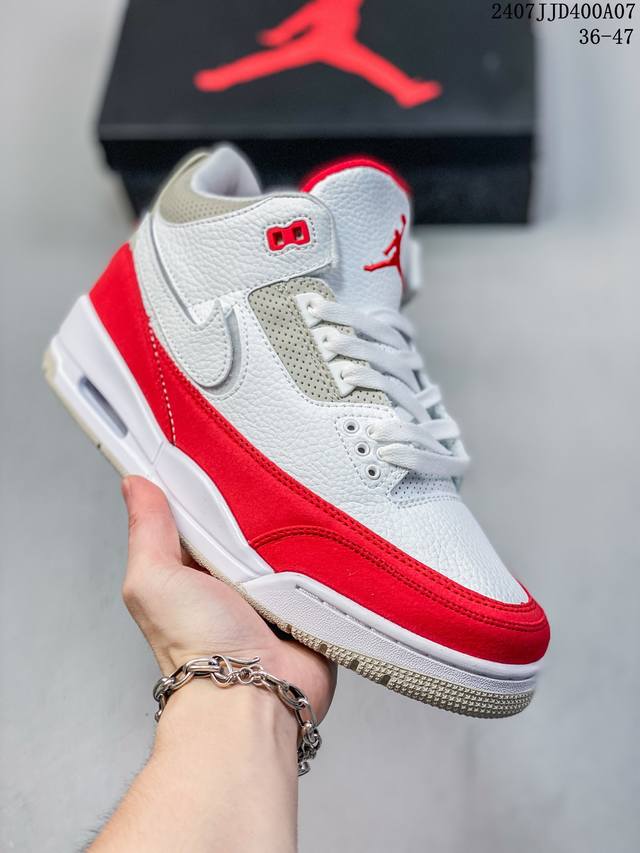 耐克 乔丹 Aj3 耐克 Nike Air Jordan 3 Retro Se 乔3 中帮复刻篮球鞋 乔丹3代 三代 男子运动鞋，作为 Aj 系列中广受认可的运