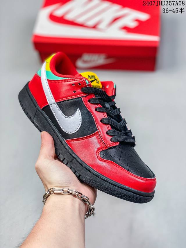 公司带半码 耐克nike Sb Dunk Low 扣篮系列复古低帮休闲运动滑板板鞋。采用脚感柔软舒适zoomair气垫，有效吸收滑板等极限运动在落地时带来的冲击