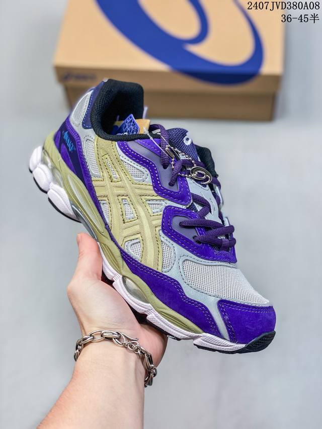 Asics Gel-Nyc男女复古运动鞋老爹鞋1201A789-100-001-250-102 尺码：36-45半 07Jvd380A08