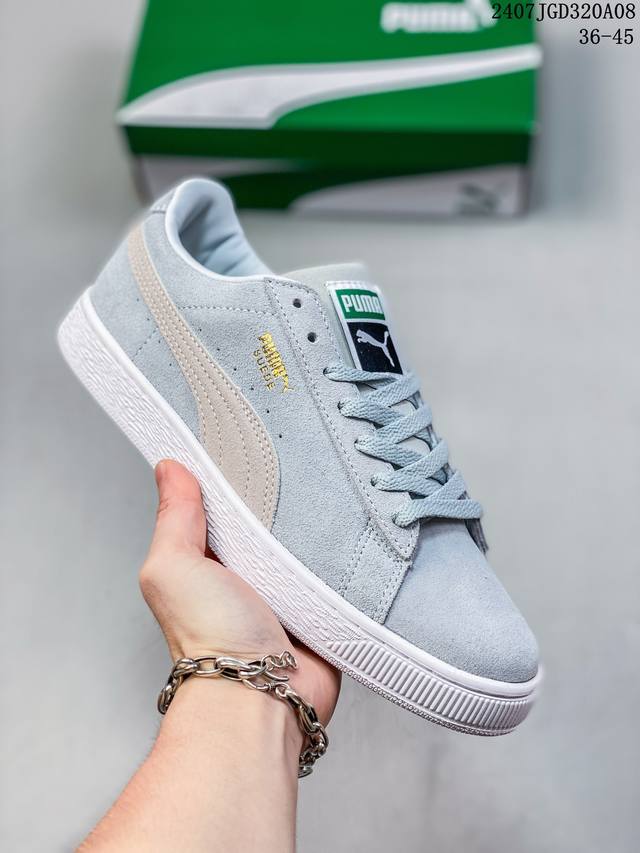 彪马puma Suede Skate 低帮复古轻便透气防滑减震休闲鞋 时尚男女士板鞋潮运动鞋 类型：男女鞋 尺码: 36-45 货号：391108 编码：07J