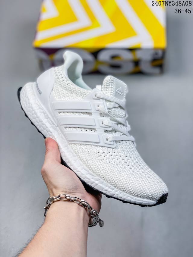 Adidas 阿迪达斯 男女鞋真标真爆材质，升级原楦原纸版开发版型，采用primeknit飞织鞋面材质，Torsion Spring抗扭转系统，中底搭载boos