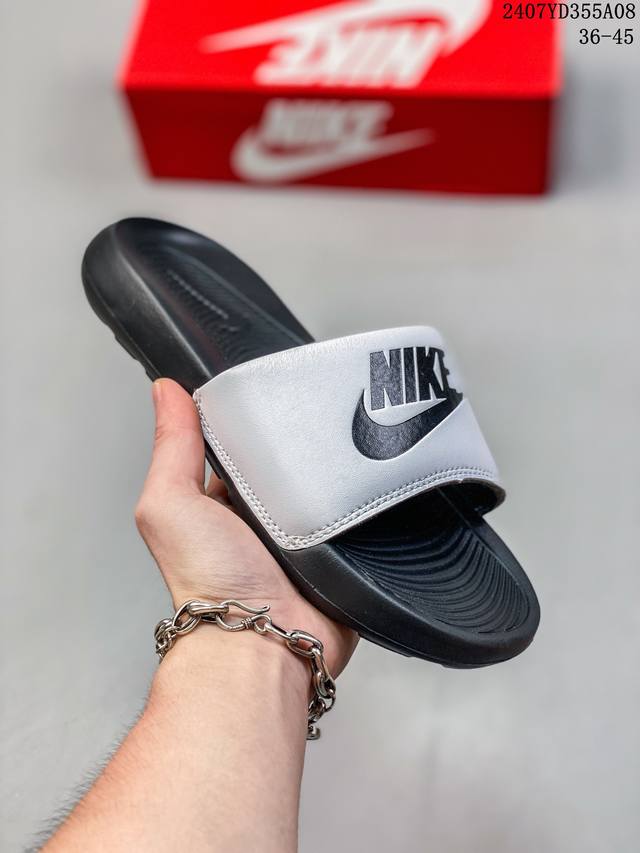 耐克nike Victori One Slide 拖鞋 夏季潮款沙滩拖 货号:Cn9675-701 Id:07Yd355A08 Size:36～45