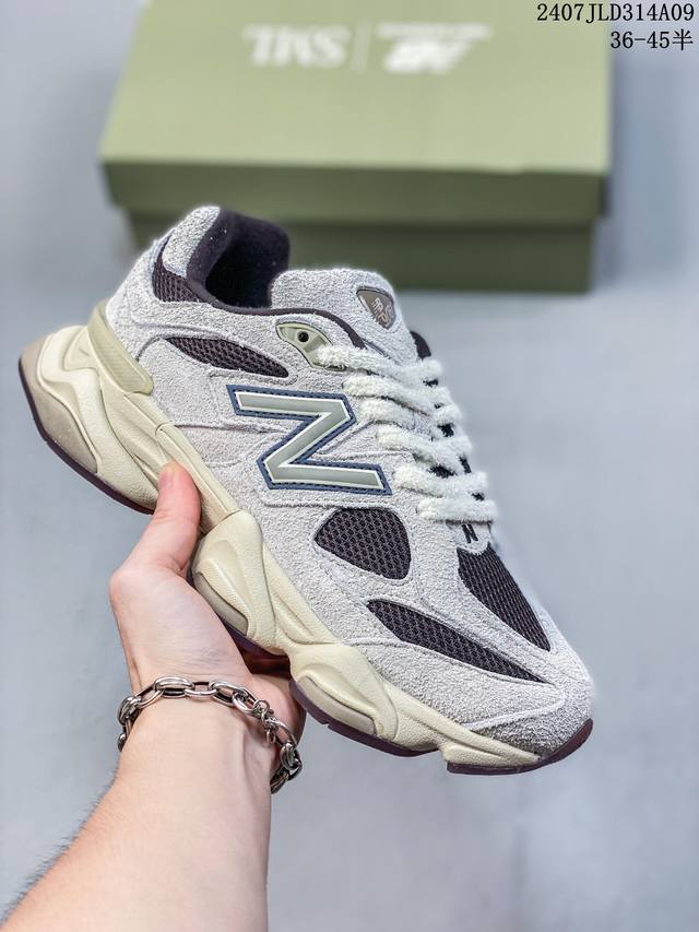 公司级joe Freshgoods X New Balance 公司级版本 Nb 9060联名款 复古休闲运动慢跑鞋 鞋款灵感源自设计师本人对夏日的怀日回忆。鞋