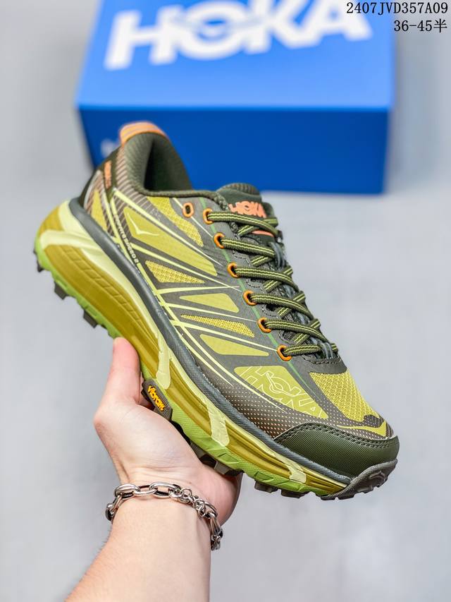 Hoka One One Mafate Speed 2 低帮专业越野跑步鞋 实拍首发 相较于前几代mafate包裹感更好 跟speedgoat 快速羚羊 系列比