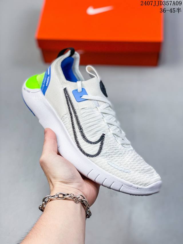 真标nike Free Ru Fk Next Nature Se 耐克赤足轻便跑步鞋 环保织物材质 货号:Fb1276-001 Id:07Jjd357A09 S