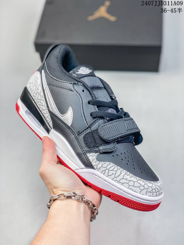 Air Jordan Legacy 312 Low 低帮 Aj312 乔丹312代 Aj312 乔312 低帮 乔丹篮球鞋系列 有着交错结合的设计，它的名字就展