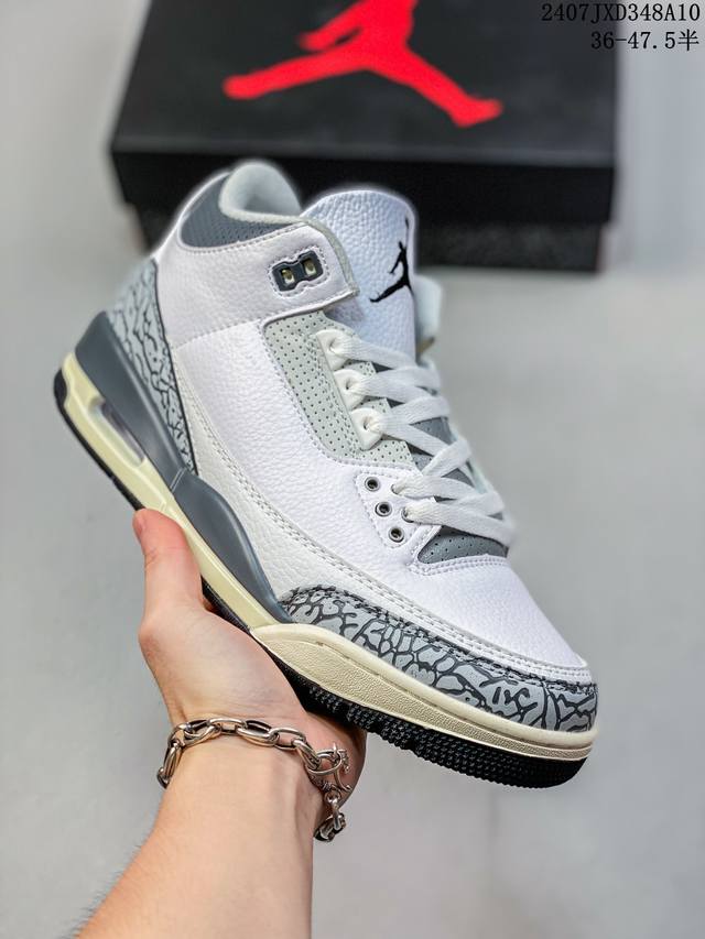 耐克 乔丹 3代 Nike Air Jordan 3 Retro Se 复刻篮球鞋 男女子运动鞋 作为 Aj 系列中广受认可的运动鞋之一，搭载与 1988 元年