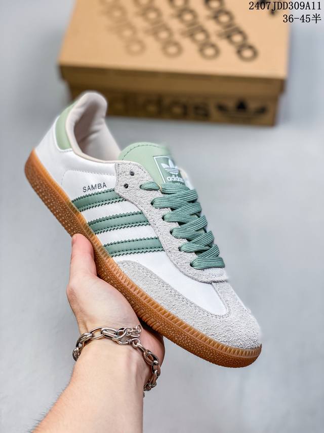 Samba Og板鞋德训鞋adidas Originals阿迪达斯三叶草 尺码：36-45半 07Jdd309A11