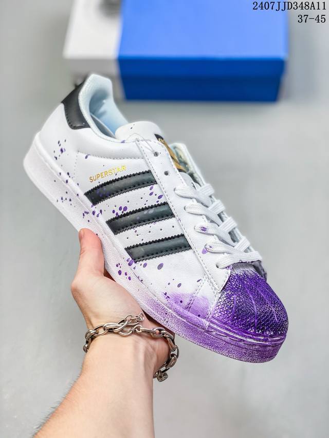 Adidas阿迪达斯三叶草superstar W经典贝壳头运动板鞋c77124 #37-45 07Jjd348A11