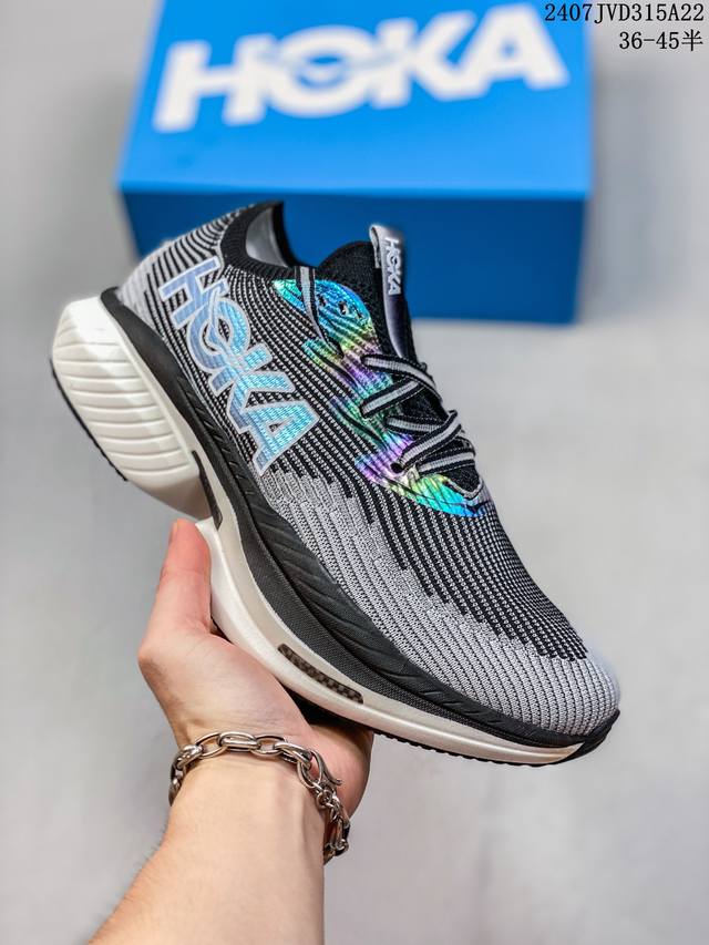 Hoka One One男女款夏季专业竞速跑鞋cielo X1耐磨稳定透气新款 尺码：36-45半 编码：07Jvd315A11