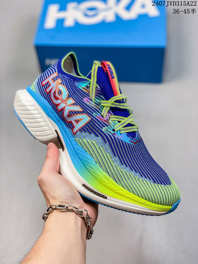 Hoka One One男女款夏季专业竞速跑鞋cielo X1耐磨稳定透气新款 尺码：36-45半 编码：07Jvd315A11