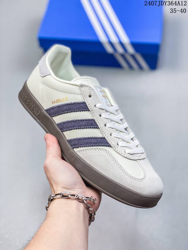 Adidas Handball Spezial 三叶草手球特别版圣帕特里克节联名款 全鞋采用yezzy500一样的皮料 进口长绒皮，特殊工艺技术 原盒包装 牛筋