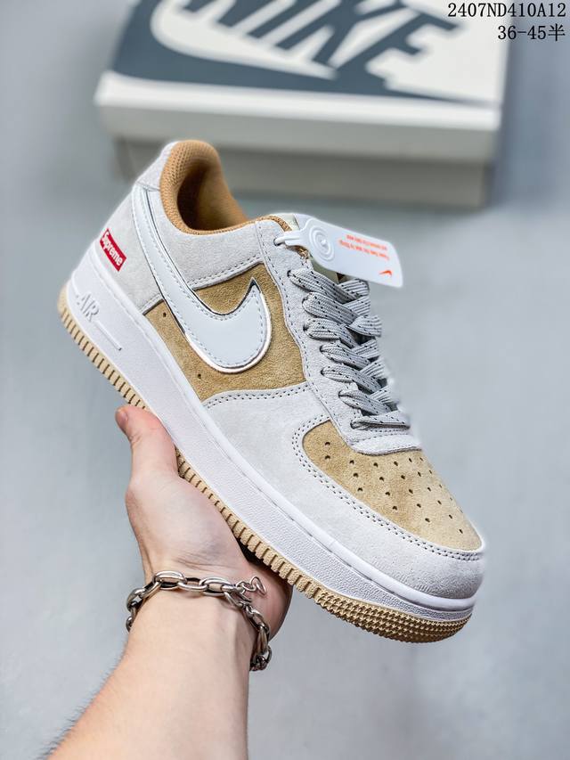 福利特价 耐克nike Air Force 1 Low 空军一号 Af1 低帮百搭厚底增高休闲运动板鞋。柔软、弹性十足的缓震性能和出色的中底设计，横跨复古与现代